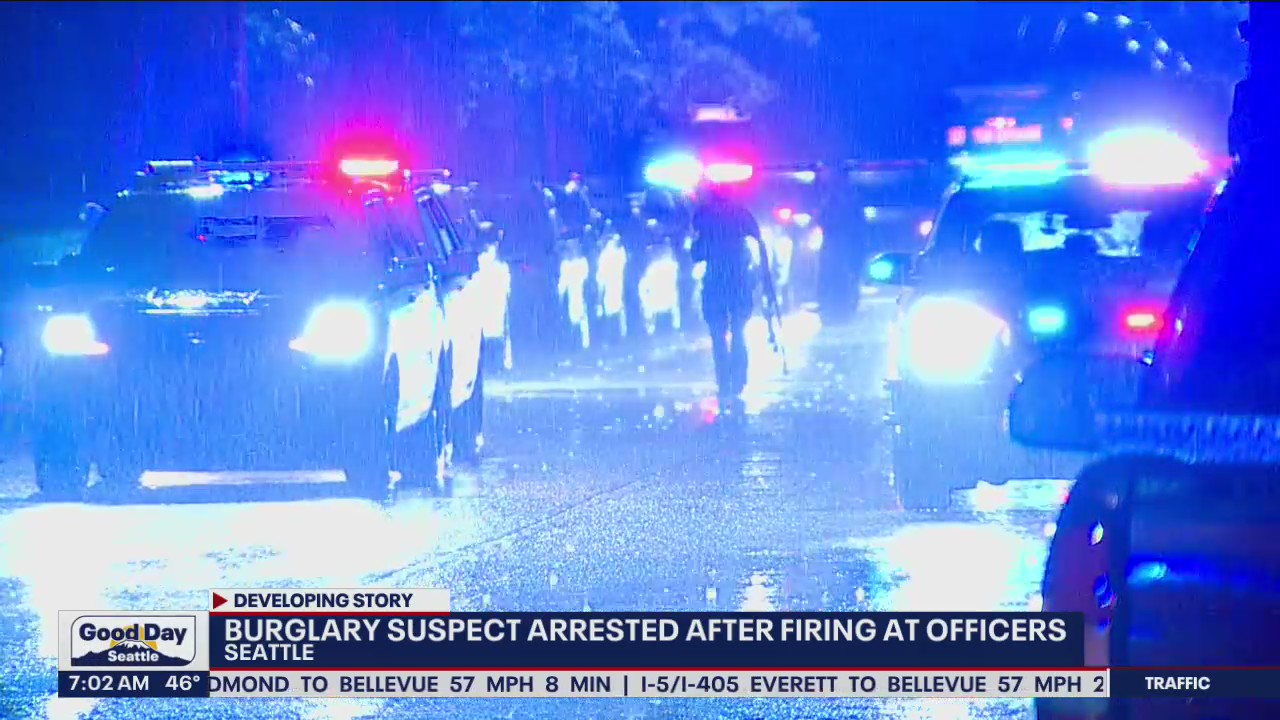 Seattle Police arrest man after shooting at officers, prowling homes in Capitol Hill