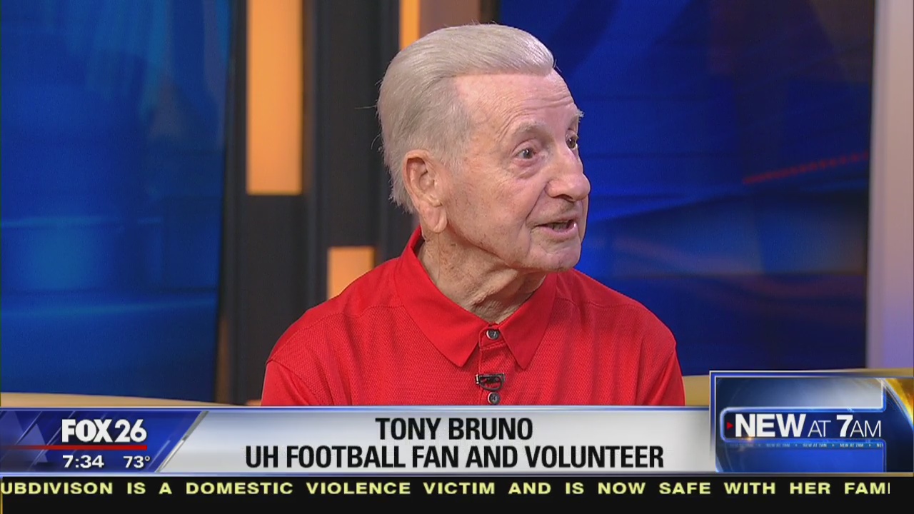 Tony Bruno a Cougars fan since 1946
