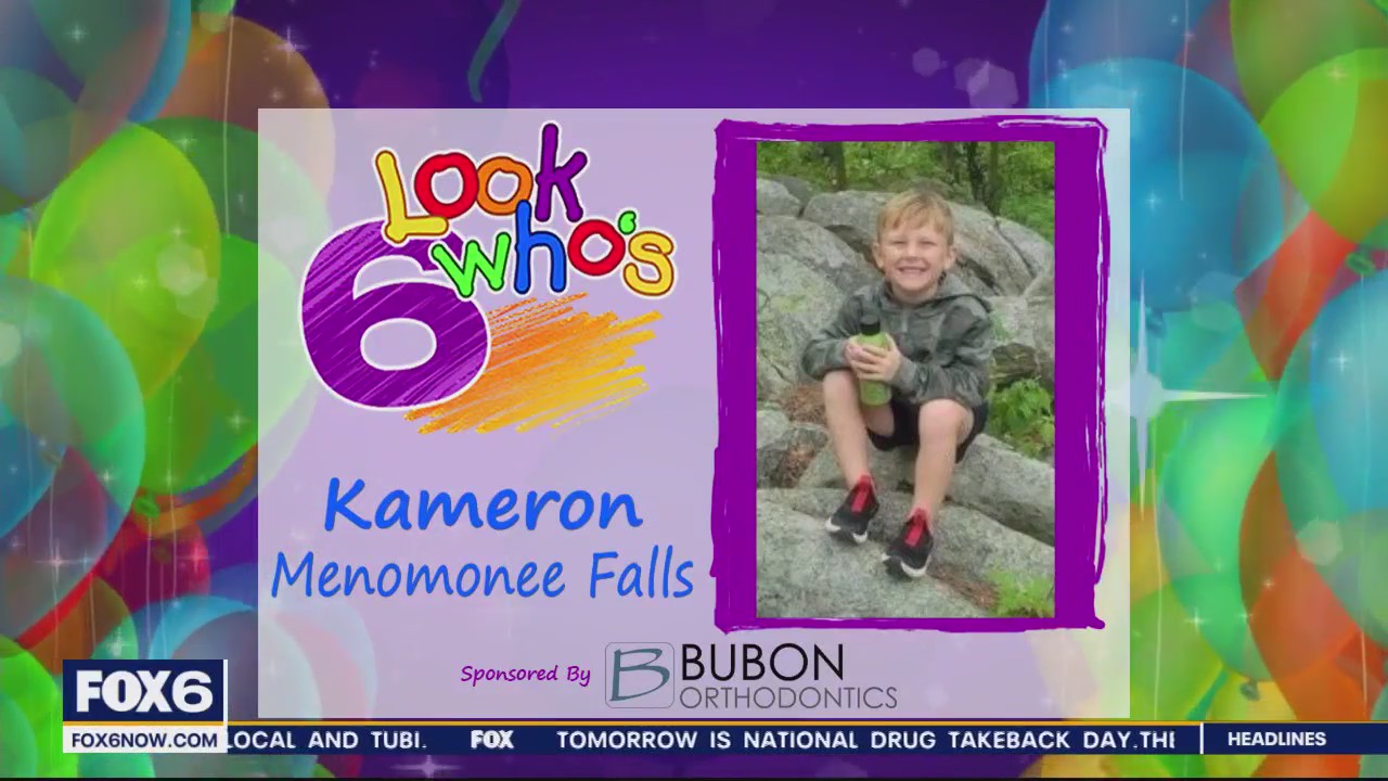 Look who's 6 on Oct. 28, 2023