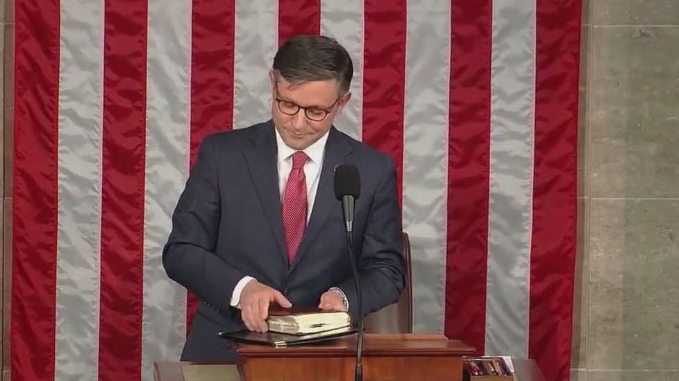 House Speaker Mike Johnson in the hot seat