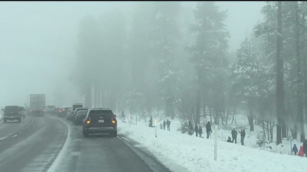 Driver stranded in snowy Interstate 40 for 16 hours