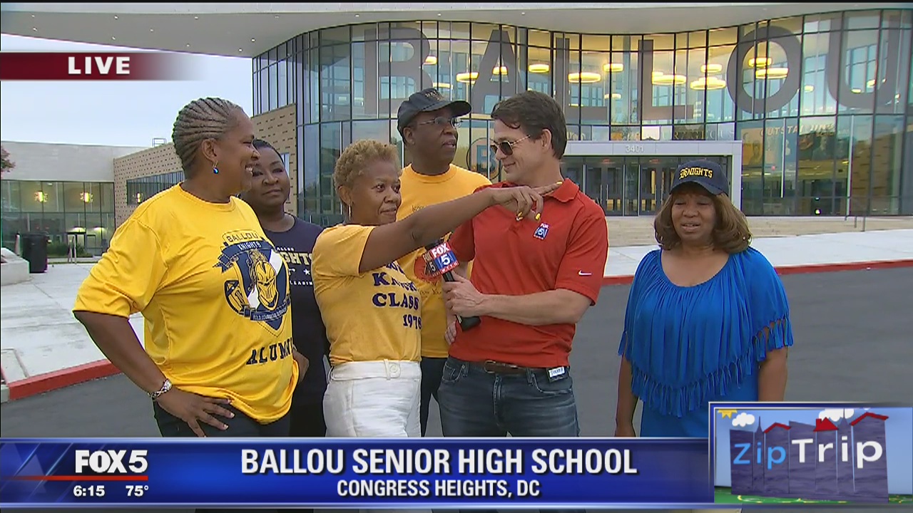 Congress Heights | Zip Trip: Doing the walk with Ballou alumni