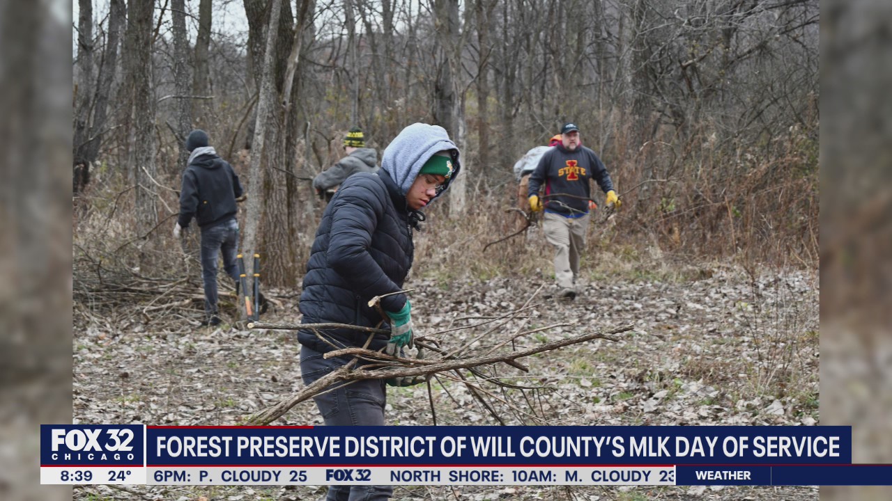Forest Preserve District of Will County hosts MLK Day of Service