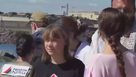 Greta Thunberg joins Gaza aid ship