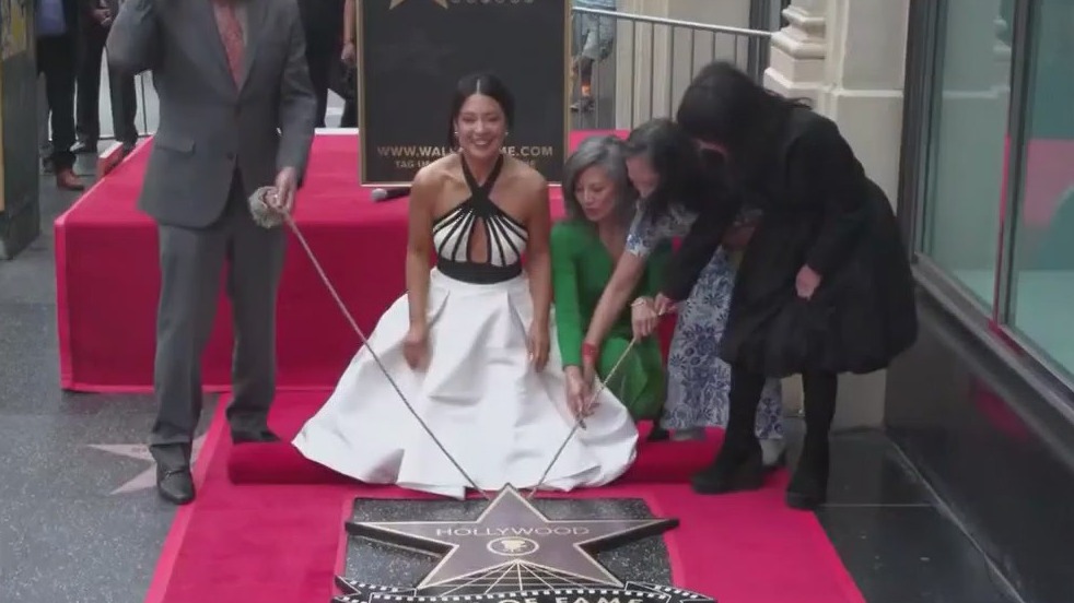 Ming-Na Wen receives star on Walk of Fame
