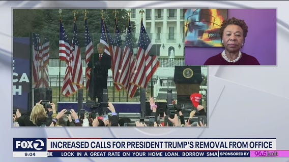 Rep. Barbara Lee calls for second impeachment of President Trump