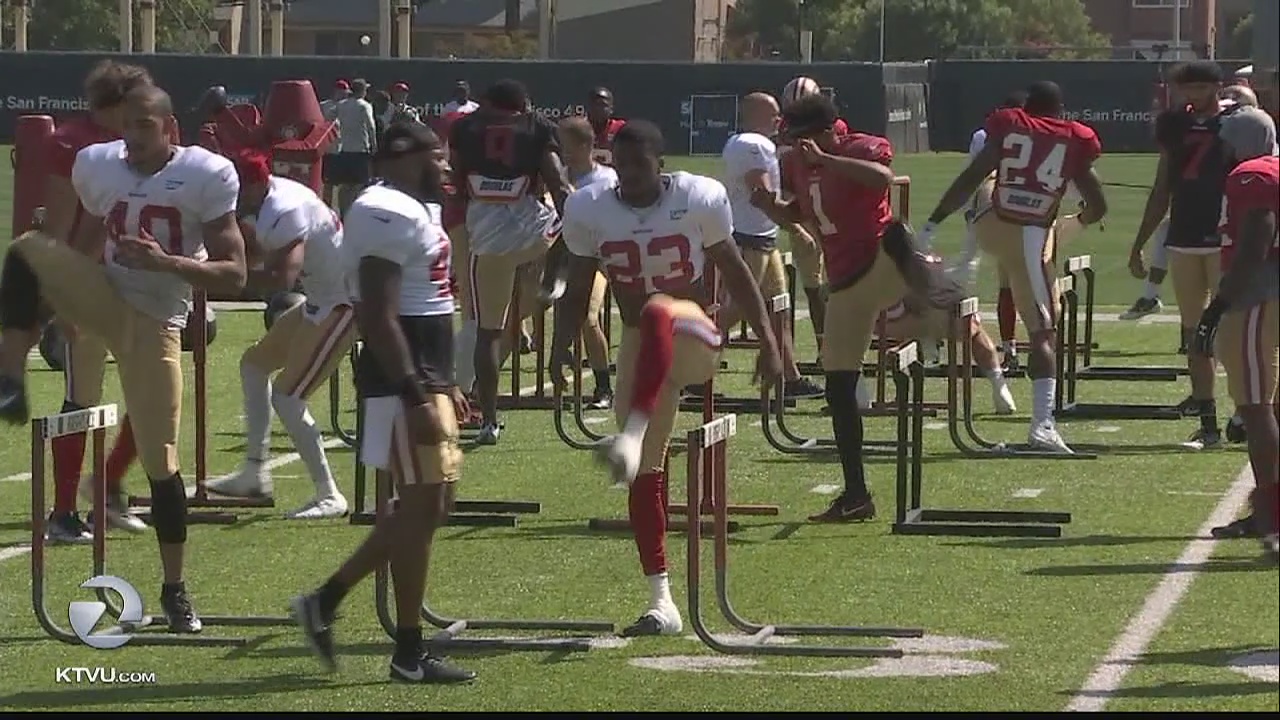 49ers are at training camp