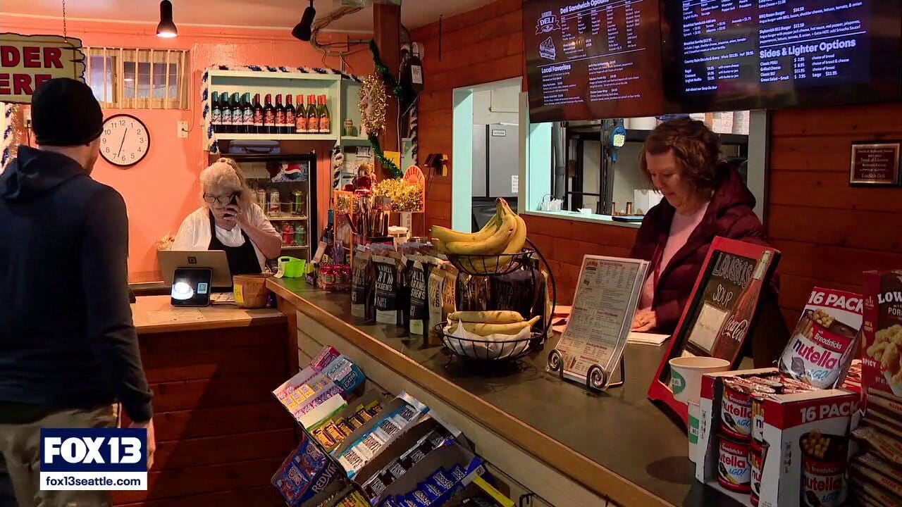 US 2 businesses thrive on New Year's Day after highway reopens to Stevens Pass