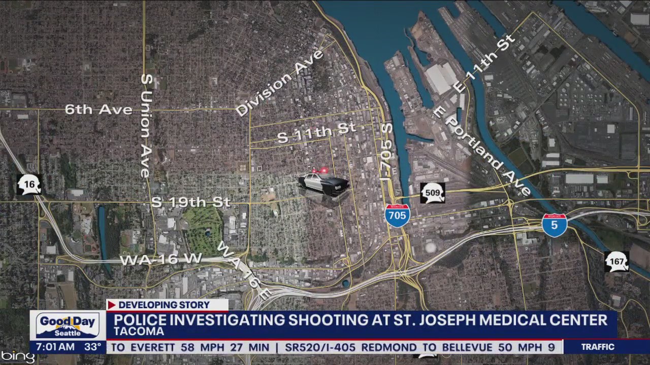 Police investigate shooting at St. Joseph Medical Center in Tacoma