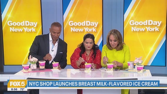 NYC shop launches breast milk-flavored ice cream | Good Day New York