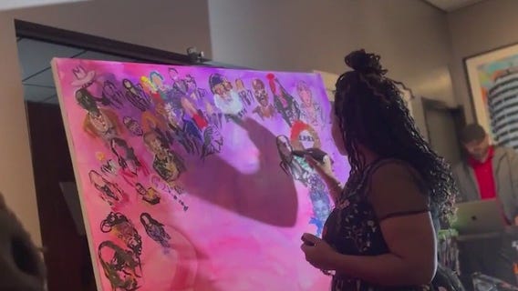 Preserving a party through paint