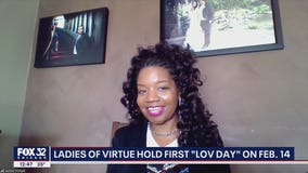 Ladies of Virtue hold 'LOV Day' program to celebrate Valentine's Day and Black History Month