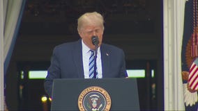 Trump hosts White House event