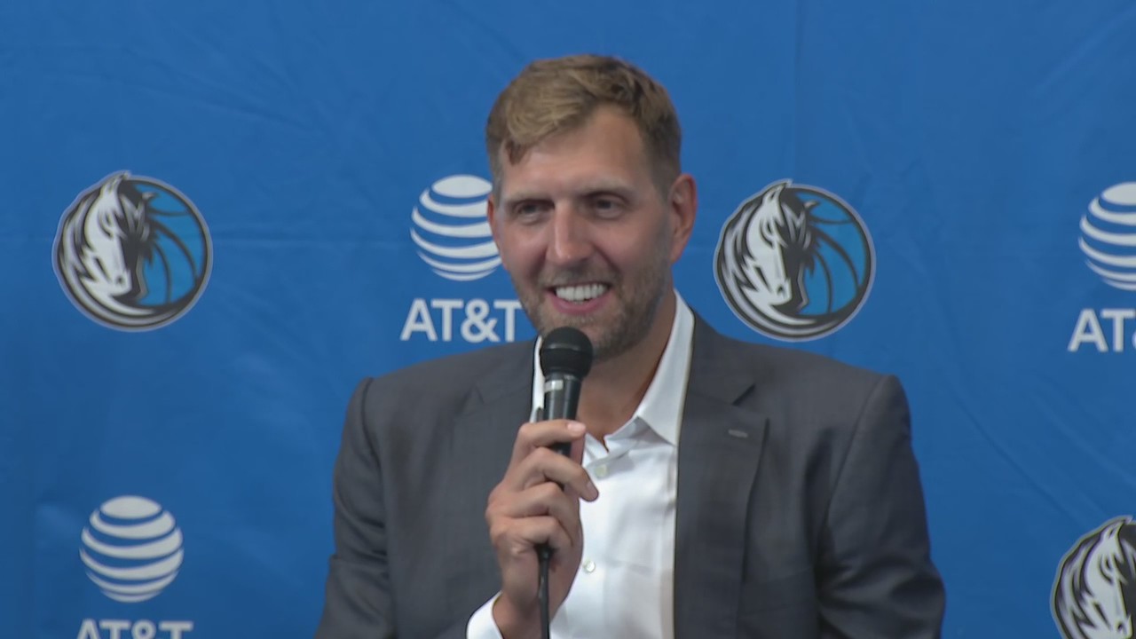 Dirk Nowitzki speaks ahead of Hall of Fame Induction