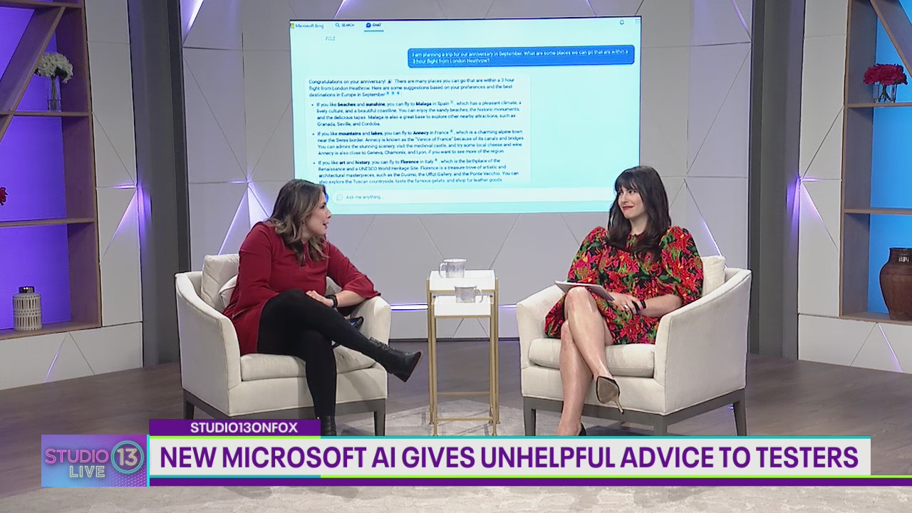 New Microsoft AI gives unhelpful advice to testers