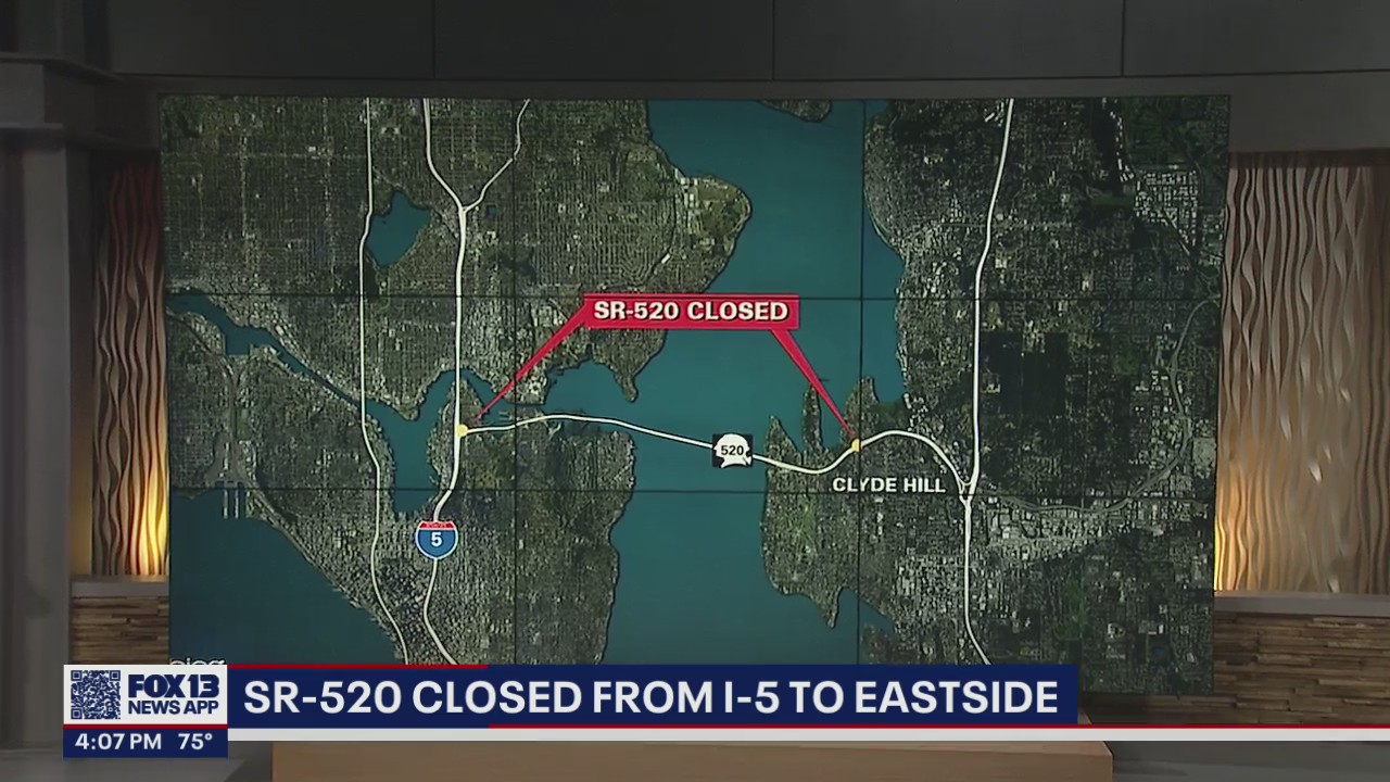 Weekend traffic alerts: Revive I-5 work continues, SR-520 closed