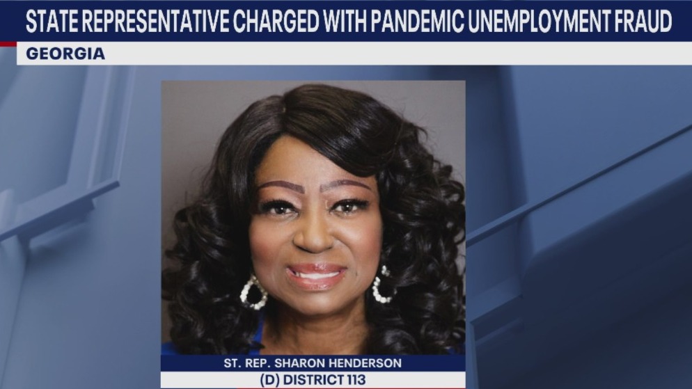 Georgia rep. Sharon Henderson charged with unemployment fraud