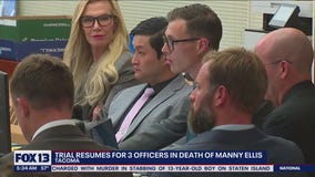 Trial resumes for 3 officers in death of Manny Ellis