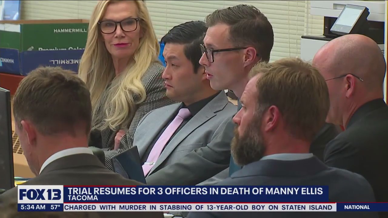 Trial resumes for 3 officers in death of Manny Ellis