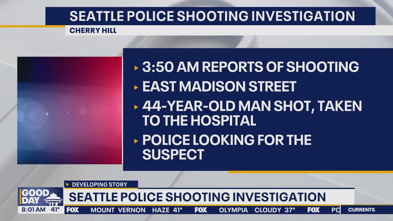 Gunman on the run after early morning shooting in Seattle | FOX 13 Seattle