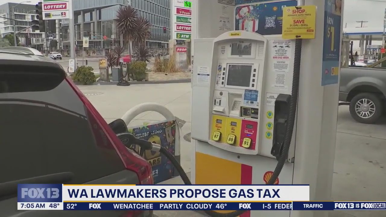 WA lawmakers propose gas tax