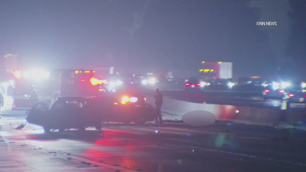 1 killed in multi-car crash on 10 Freeway