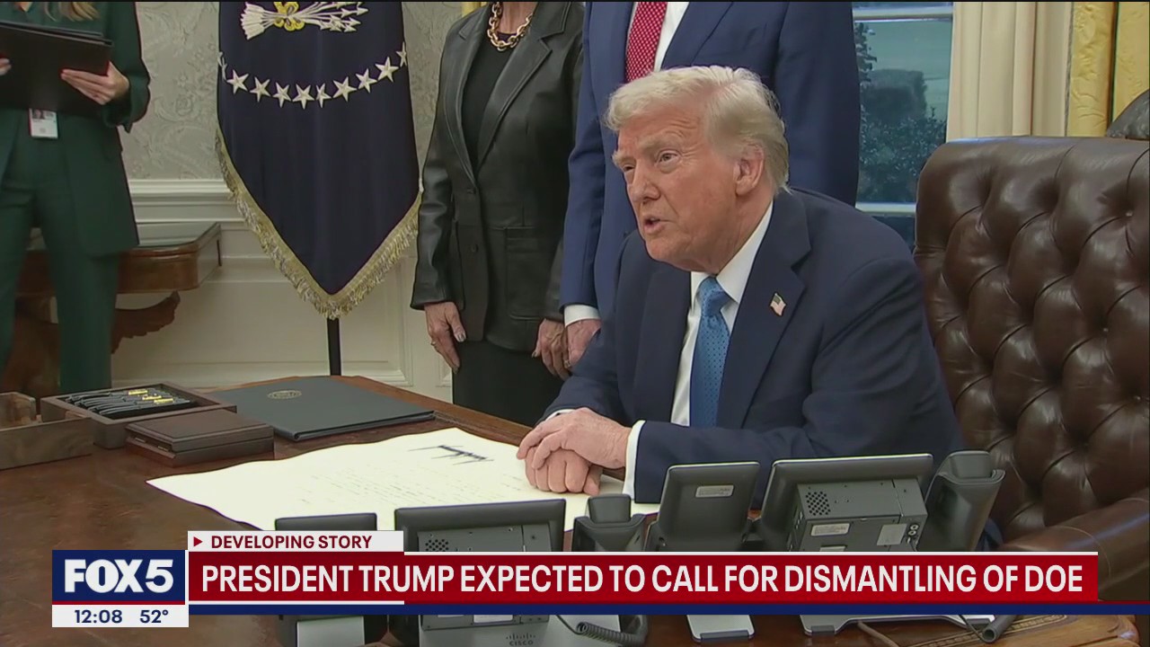 President Trump expected to call for dismantling of DOE