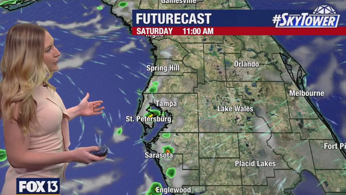 Tampa Weather | Hot and humid, scattered showers | FOX 13 Tampa Bay