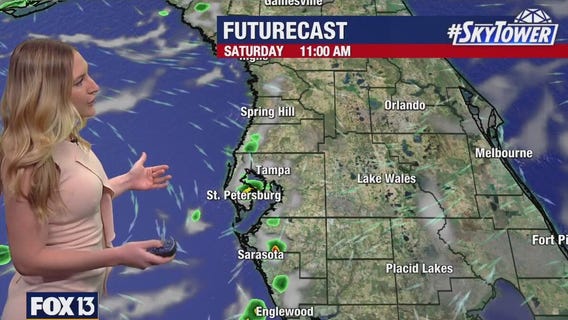 Tampa Weather | Hot and humid, scattered showers