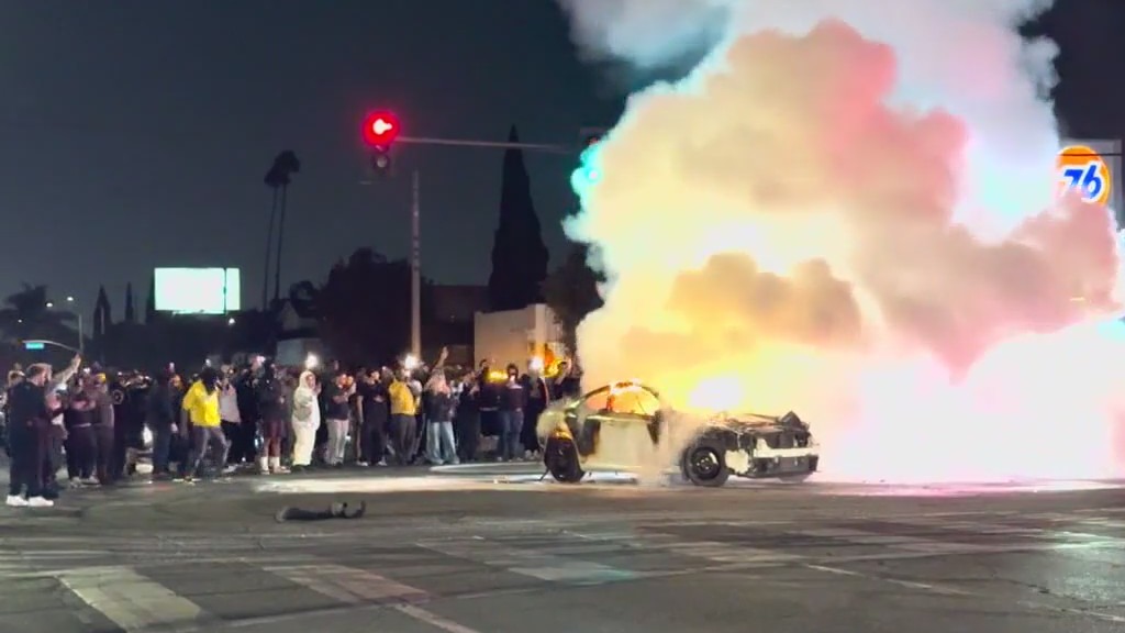 Street takeovers causing chaos across LA County