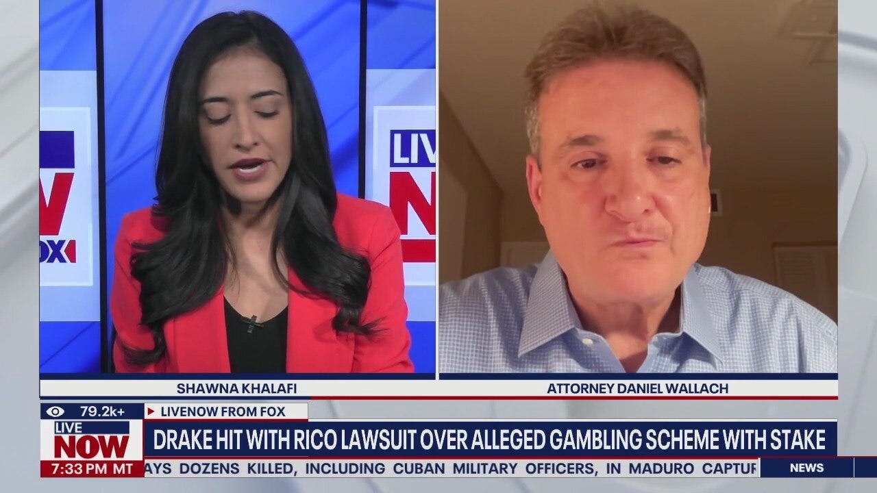 Drake hit with Rico lawsuit over alleged gambling scheme