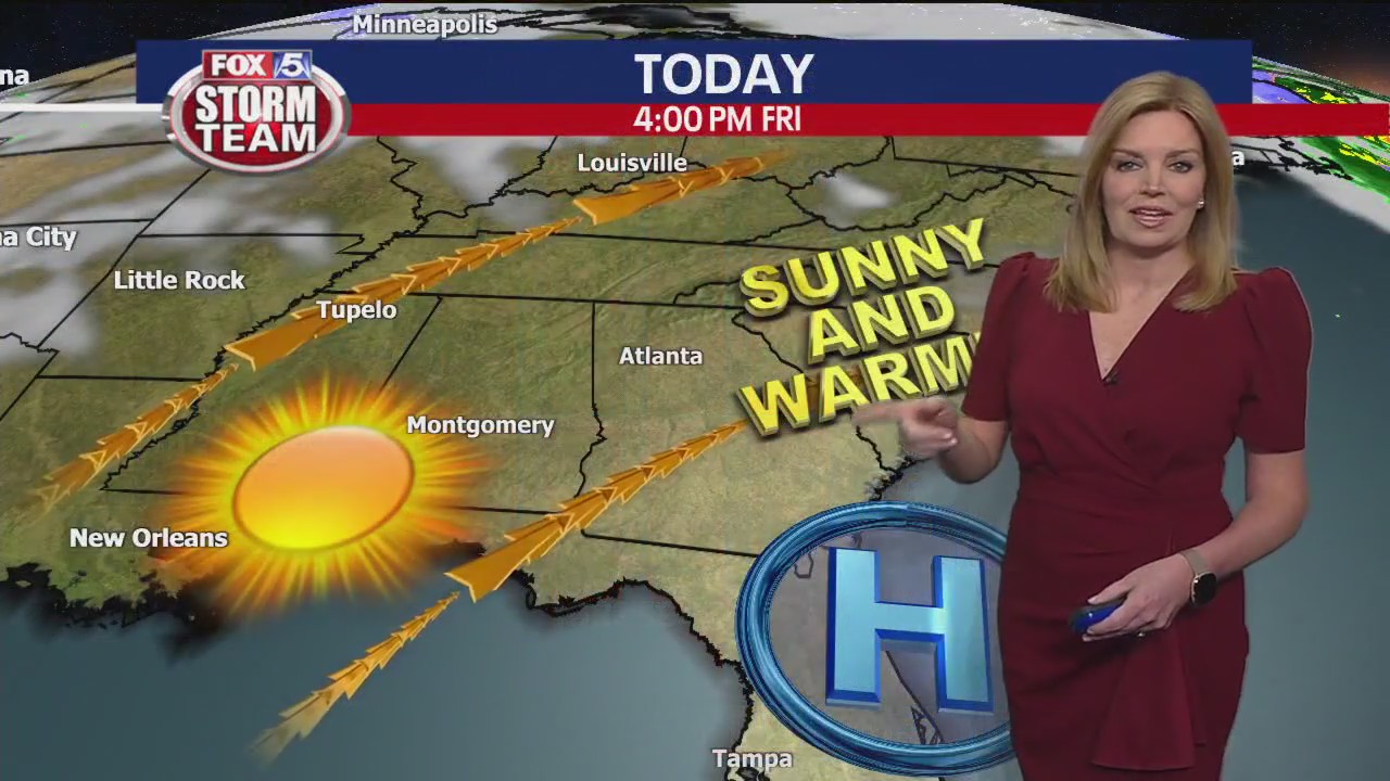 Friday morning weather forecast | FOX 5 Atlanta