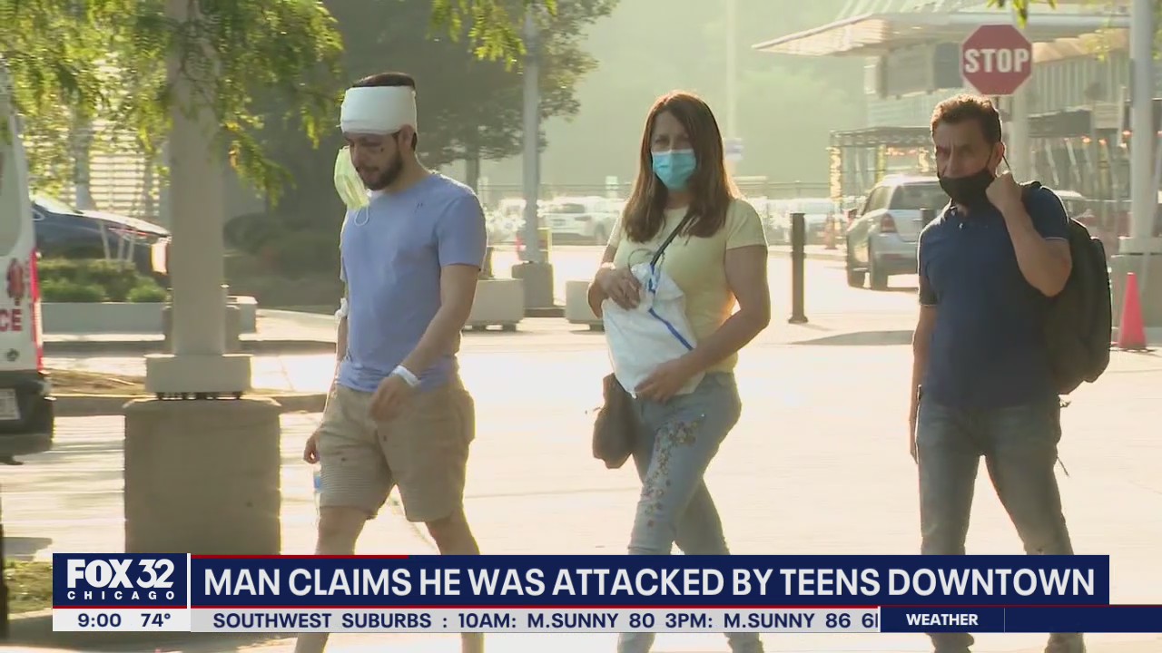 Man attacked by teens in downtown Chicago | FOX 32 Chicago