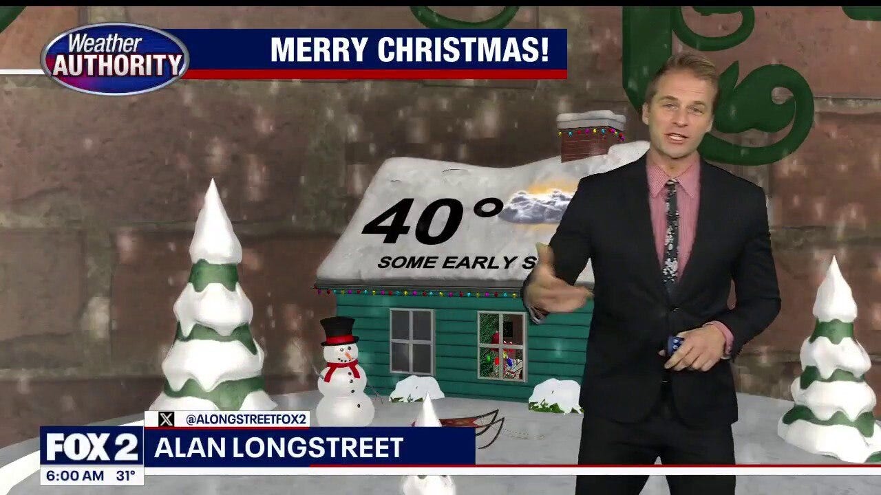 Nice Christmas with highs around 40