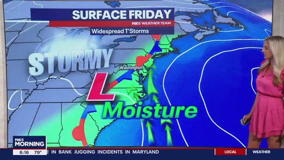 FOX 5 Weather forecast for Friday, July 12