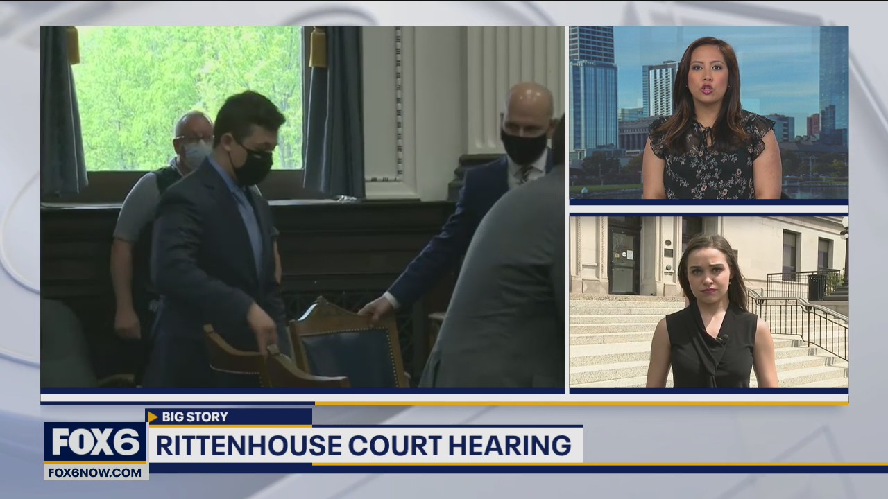 Kyle Rittenhouse appears in Kenosha County court