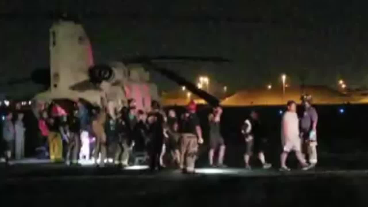 California National Guard Rescues Hundreds in 'Imminent Danger' of Creek Fire