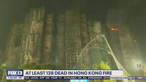 At least 128 dead in Hong Kong fire