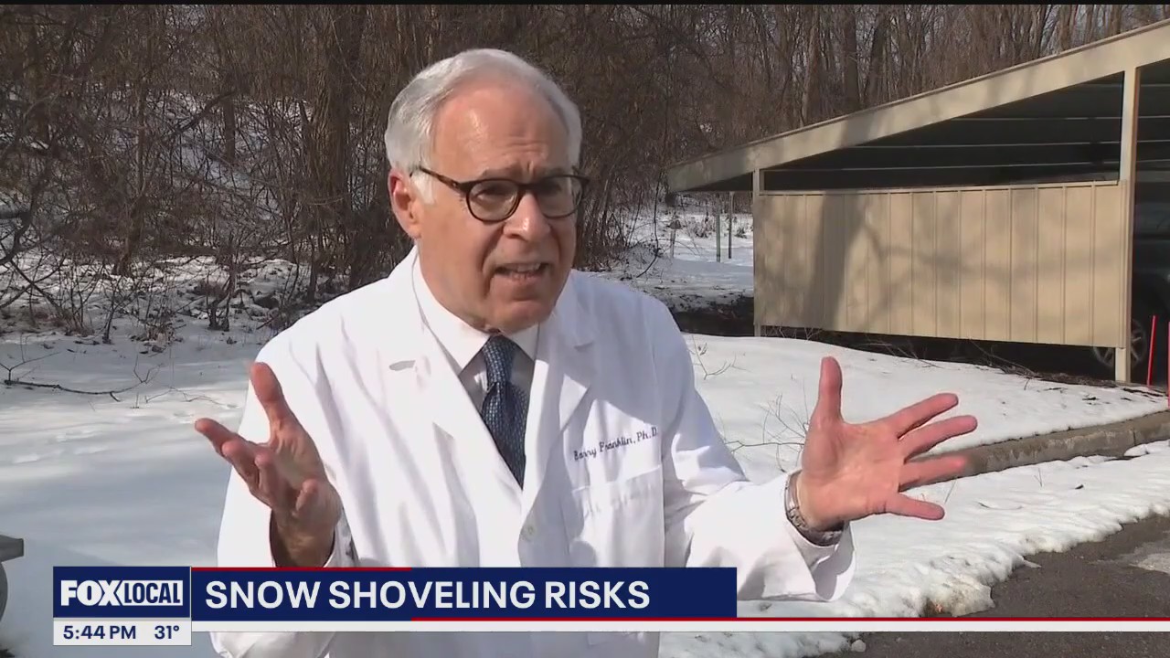 The proper way to snow shovel includes knowing your limits