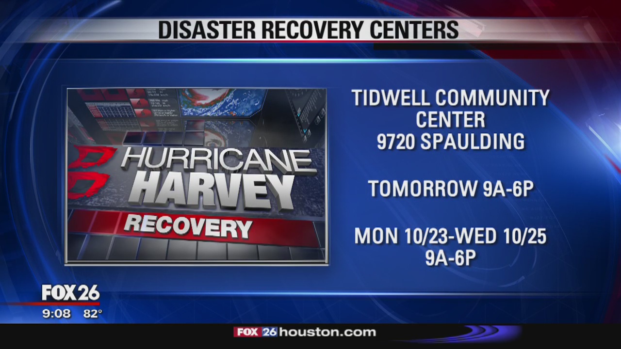 Additional disaster recovery centers open