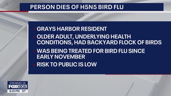 WA resident dies from rare bird flu variant