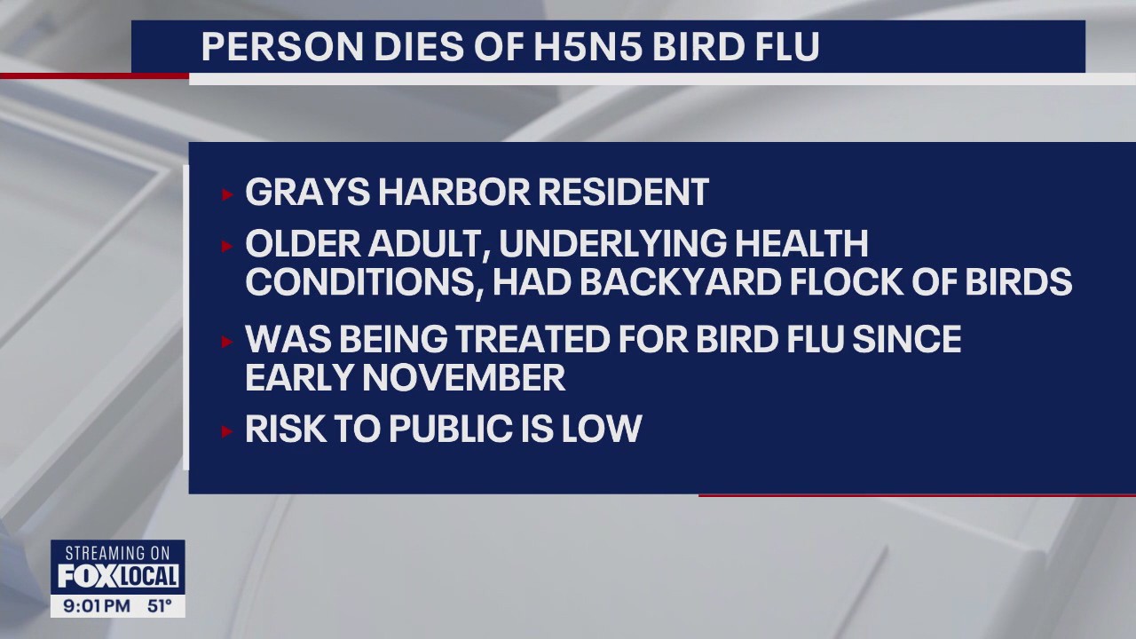 WA resident dies from rare bird flu variant