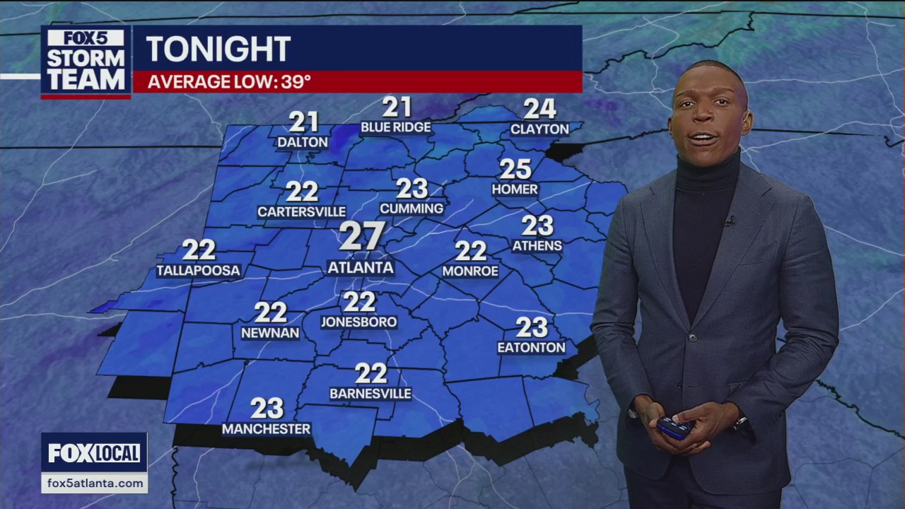 Monday midday forecast