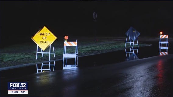 Flooding reported in Wood Dale after storms sweep through Chicago area