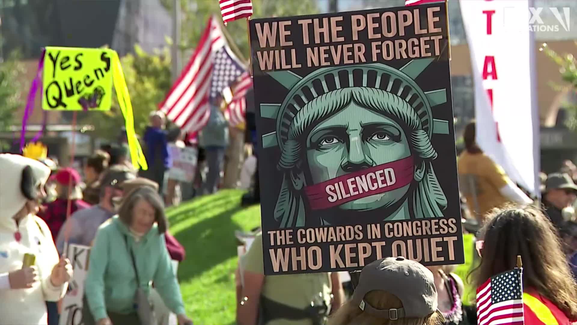 No Kings rally in Minneapolis [RAW]