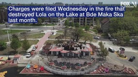 Charges filed in fire that destroyed Lola on the Lake