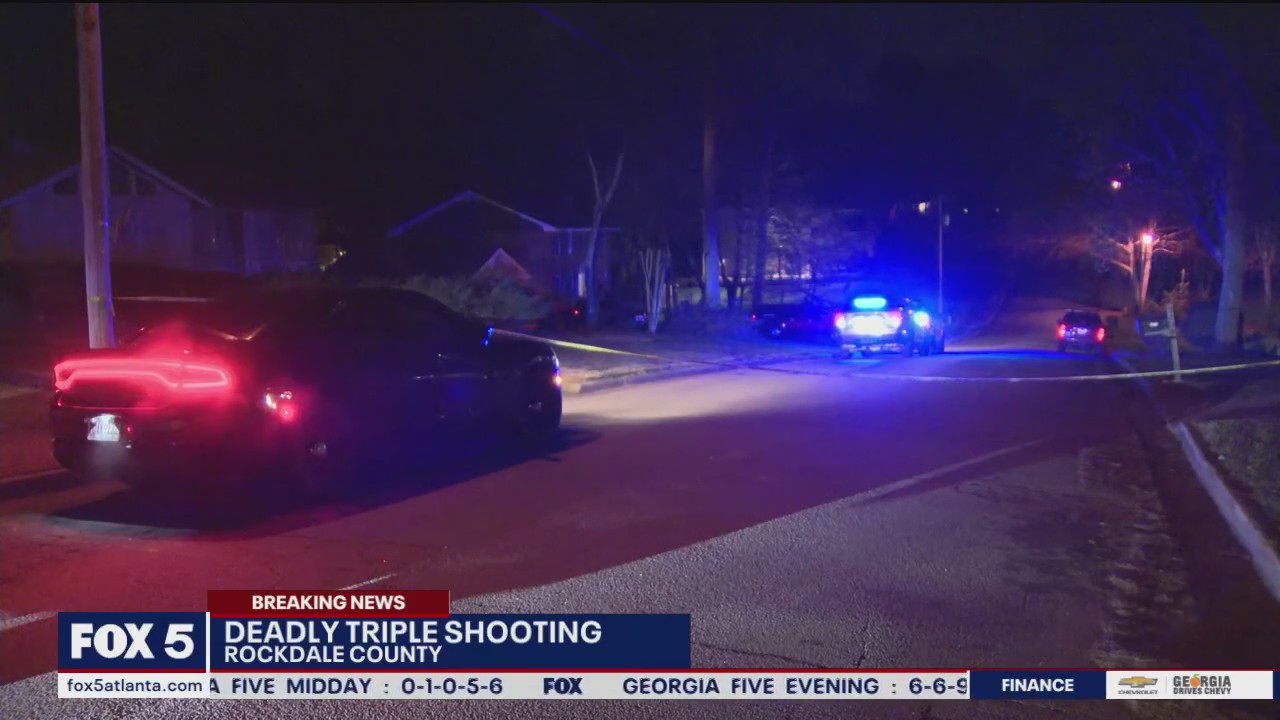 Deadly triple shooting at Rockdale County home | FOX 5 Atlanta