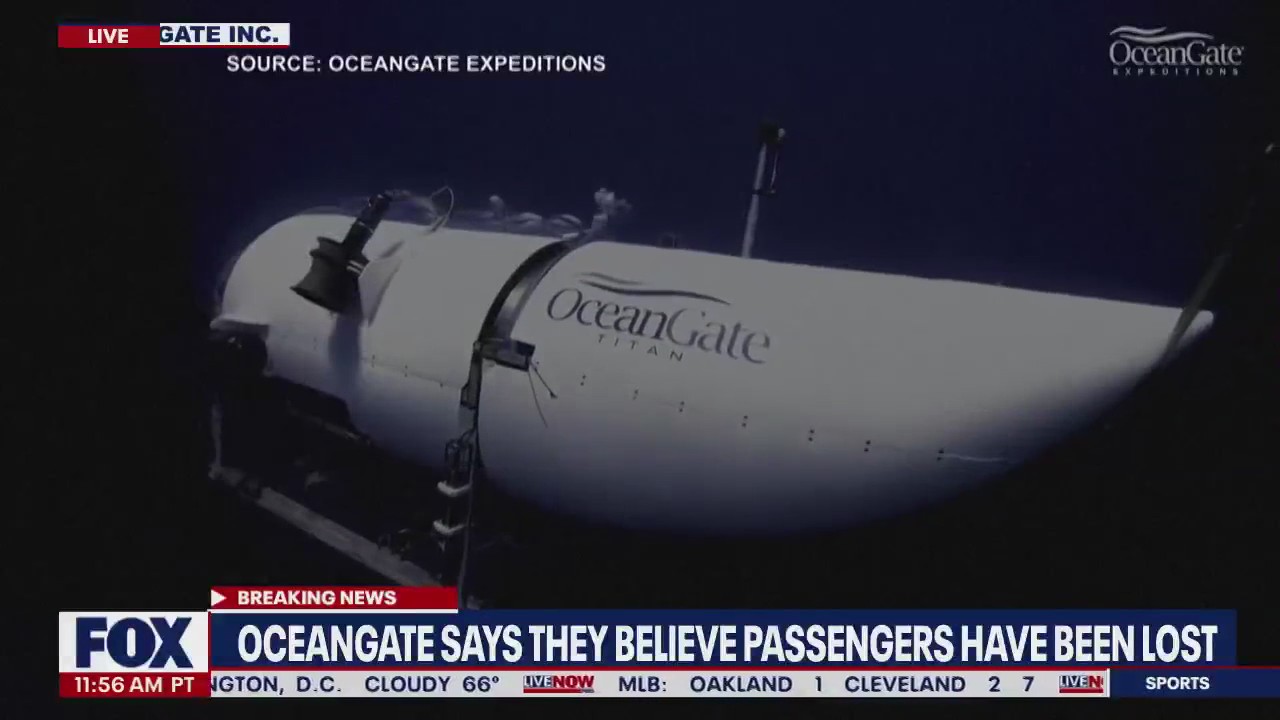 OceanGate: All passengers believed to be lost
