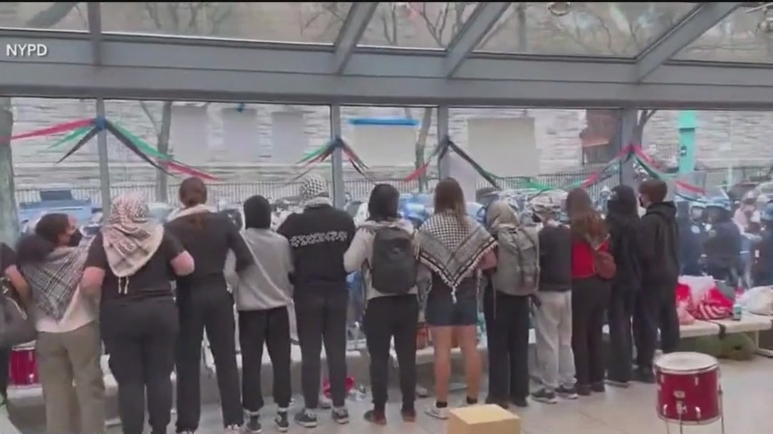 College campus protests across NYC