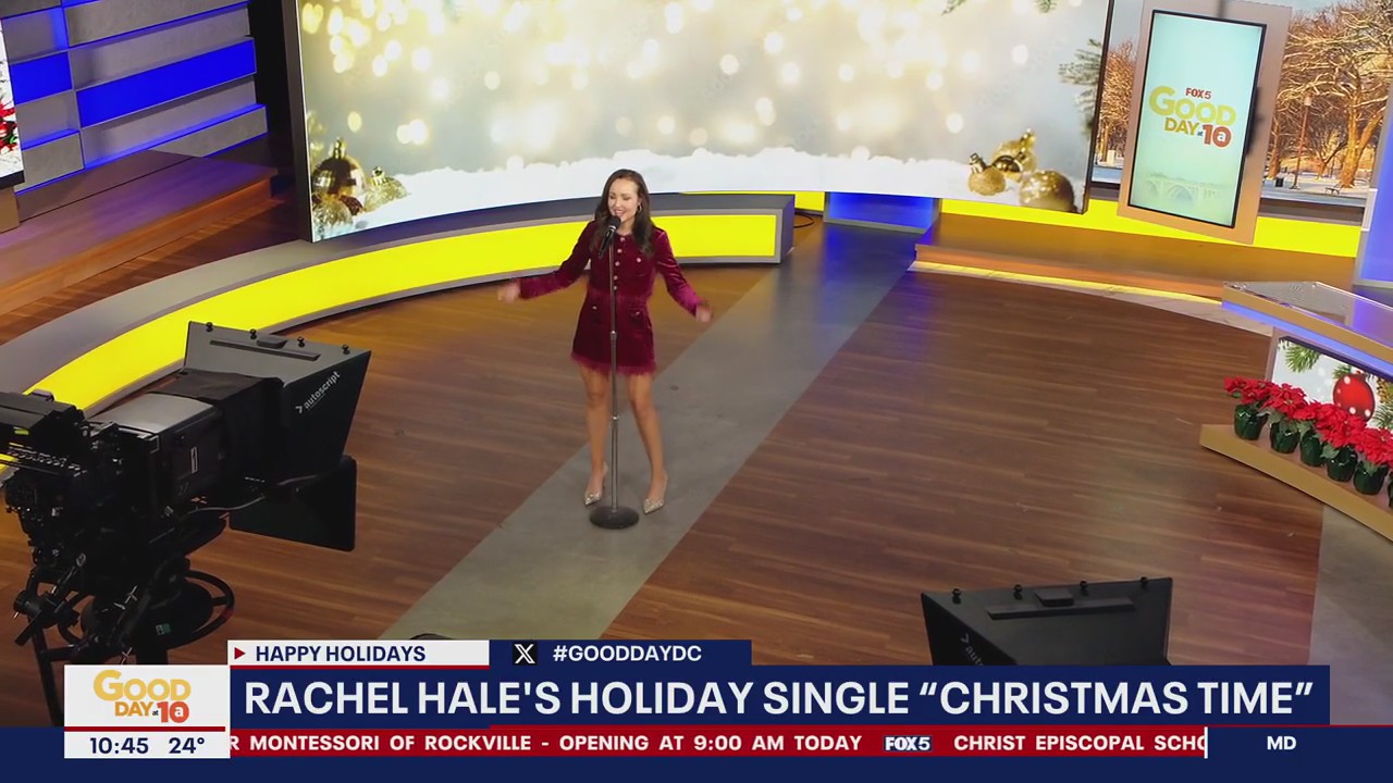 Rachel Hale's holiday single "Christmas Time"